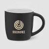 Zanzibar - Tasse en céramique noire matte de 355 ml avec ColourPop (+Sérigraphie)