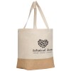 Collection Rio - Sac cabas en coton recyclé et jute de 140 g/m² (+Sérigraphie)