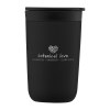 Discovery - gobelet à double paroi de 415 ml avec revêtement intérieur en PPR recyclé (+Sérigraphie)