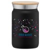 Gobelet Nordic de 270 ml en acier inoxydable à double paroi revêtu de cuivre avec couvercle en bambou (+Colour Jet)