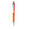 stylo-bille avec corps en touché gomme - PRISMA SOFT PREMIUM