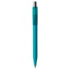 Stylo-bille avec corps de couleur touche gomme soft touch