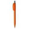 Stylo-bille avec corps de couleur touche gomme soft touch