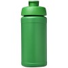 Bouteille de sport Baseline de 500 ml recyclée avec couvercle rabattable