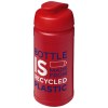 Bouteille de sport Baseline de 500 ml recyclée avec couvercle rabattable