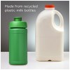 Bouteille de sport Baseline de 500 ml recyclée avec couvercle rabattable