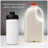 Bouteille de sport Baseline de 500 ml recyclée avec couvercle rabattable