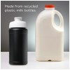 Bouteille de sport Baseline de 500 ml recyclée avec couvercle rabattable