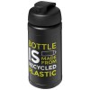 Bouteille de sport Baseline de 500 ml recyclée avec couvercle rabattable