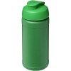 Bouteille de sport Baseline de 500 ml recyclée avec couvercle rabattable