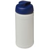 Bouteille de sport Baseline de 500 ml recyclée avec couvercle rabattable