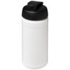 Bouteille de sport Baseline de 500 ml recyclée avec couvercle rabattable