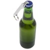 Ouvre-bouteille et canette Tao en aluminium recyclé certifié RCS avec porte-clés
