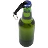 Ouvre-bouteille et canette Tao en aluminium recyclé certifié RCS avec porte-clés