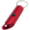 Lumière LED IPX Flare en aluminium recyclé et ouvre-bouteille avec porte-clés