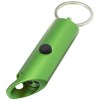 Lumière LED IPX Flare en aluminium recyclé et ouvre-bouteille avec porte-clés