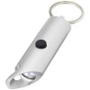 Lumière LED IPX Flare en aluminium recyclé et ouvre-bouteille avec porte-clés