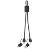 Câble de charge rapide Connect 6-en-1 de 45 W en aluminium recyclé certifié RCS