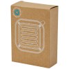 Haut-parleur solaire Bluetooth® Solo de 3 W IPX5 en plastique recyclé certifié RCS avec mousqueton