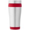 Gobelet avec isolation Elwood de 410 ml en acier inoxydable recyclé certifié RCS