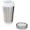 Gobelet avec isolation Elwood de 410 ml en acier inoxydable recyclé certifié RCS