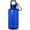 Bouteille d'eau Oregon de 400 ml en plastique recyclé avec mousqueton