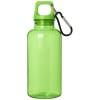 Bouteille d'eau Oregon de 400 ml en plastique recyclé avec mousqueton
