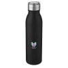 Bouteille d'eau Harper de 700 ml en acier inoxydable certifié RCS avec boucle métallique