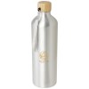 Bouteille d'eau Malpeza de 1 000 ml en aluminium recyclé certifié RCS