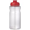 Bouteille de sport H2O Active® Base Pure de 1 L à couvercle rabattable