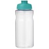 Bouteille de sport H2O Active® Base Pure de 1 L à couvercle rabattable