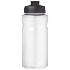 Bouteille de sport H2O Active® Base Pure de 1 L à couvercle rabattable