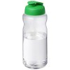 Bouteille de sport H2O Active® Base Pure de 1 L à couvercle rabattable