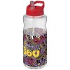 Bouteille de sport H2O Active® Big Base de 1 litre avec couvercle à bec verseur