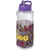 Bouteille de sport H2O Active® Big Base de 1 litre avec couvercle à bec verseur