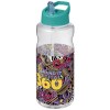 Bouteille de sport H2O Active® Big Base de 1 litre avec couvercle à bec verseur