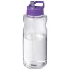 Bouteille de sport H2O Active® Big Base de 1 litre avec couvercle à bec verseur
