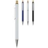 Stylo bille en aluminium recyclé Cyrus (encre bleue)