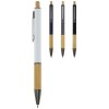 Stylo bille en aluminium recyclé Darius (encre bleue)