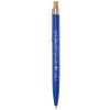 Stylo bille en aluminium recyclé Nooshin (encre bleue)