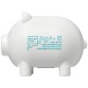 Tirelire en plastique recyclé Oink