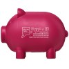 Tirelire en plastique recyclé Oink