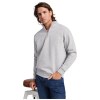 Pull zippé Aneto avec fermeture quart de zip