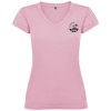 T-shirt Victoria à col en V et manches courtes pour femme