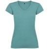 T-shirt Victoria à col en V et manches courtes pour femme