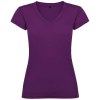 T-shirt Victoria à col en V et manches courtes pour femme