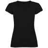 T-shirt Victoria à col en V et manches courtes pour femme