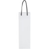 Sac de bouteille de vin en papier 170 g/m2 integra fait à la main avec poignées en plastique