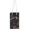 Sac en papier 170 g/m2 intégra fait à la main avec poignées en plastique, petit modèle