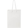 Sac en papier 170 g/m2 intégra fait à la main avec poignées en plastique, taille moyenne